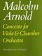 Malcolm Arnold: Concerto for Viola: Viola: Instrumental Work