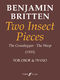 Benjamin Britten: Two Insect Pieces: Oboe: Instrumental Work