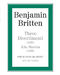 Benjamin Britten: Three Divertimenti/Alla Marcia: String Ensemble: Parts