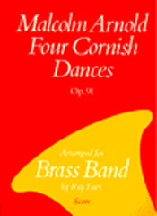 Malcolm Arnold: Four Cornish Dances: Brass Band: Parts