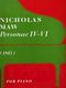 Nicholas Maw: Personae IV-VI: Piano: Instrumental Work