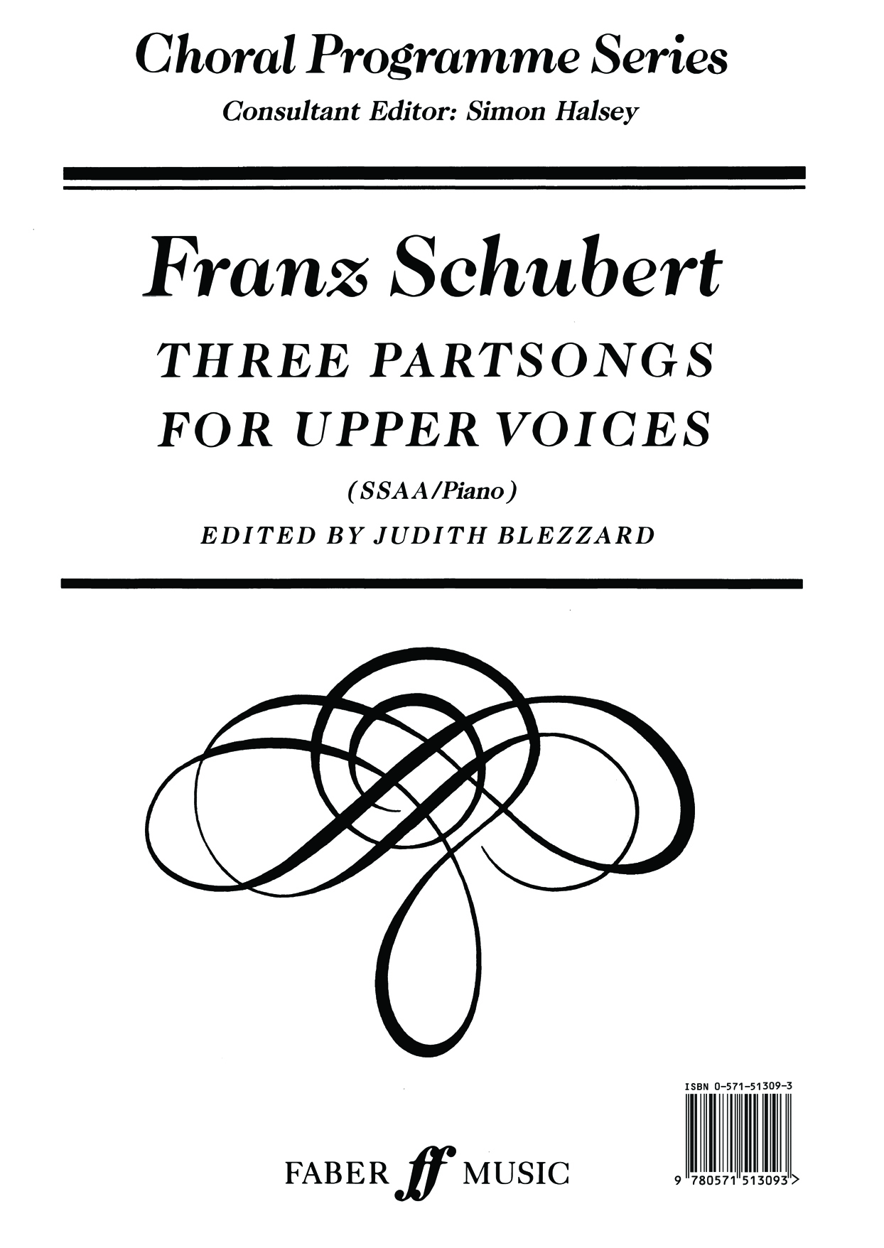Franz Schubert: Three Partsongs SSAA: 2-Part Choir: Vocal Album