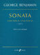 George Benjamin: Sonata: Violin: Score and Parts