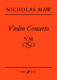 Nicholas Maw: Violin Concerto: Violin