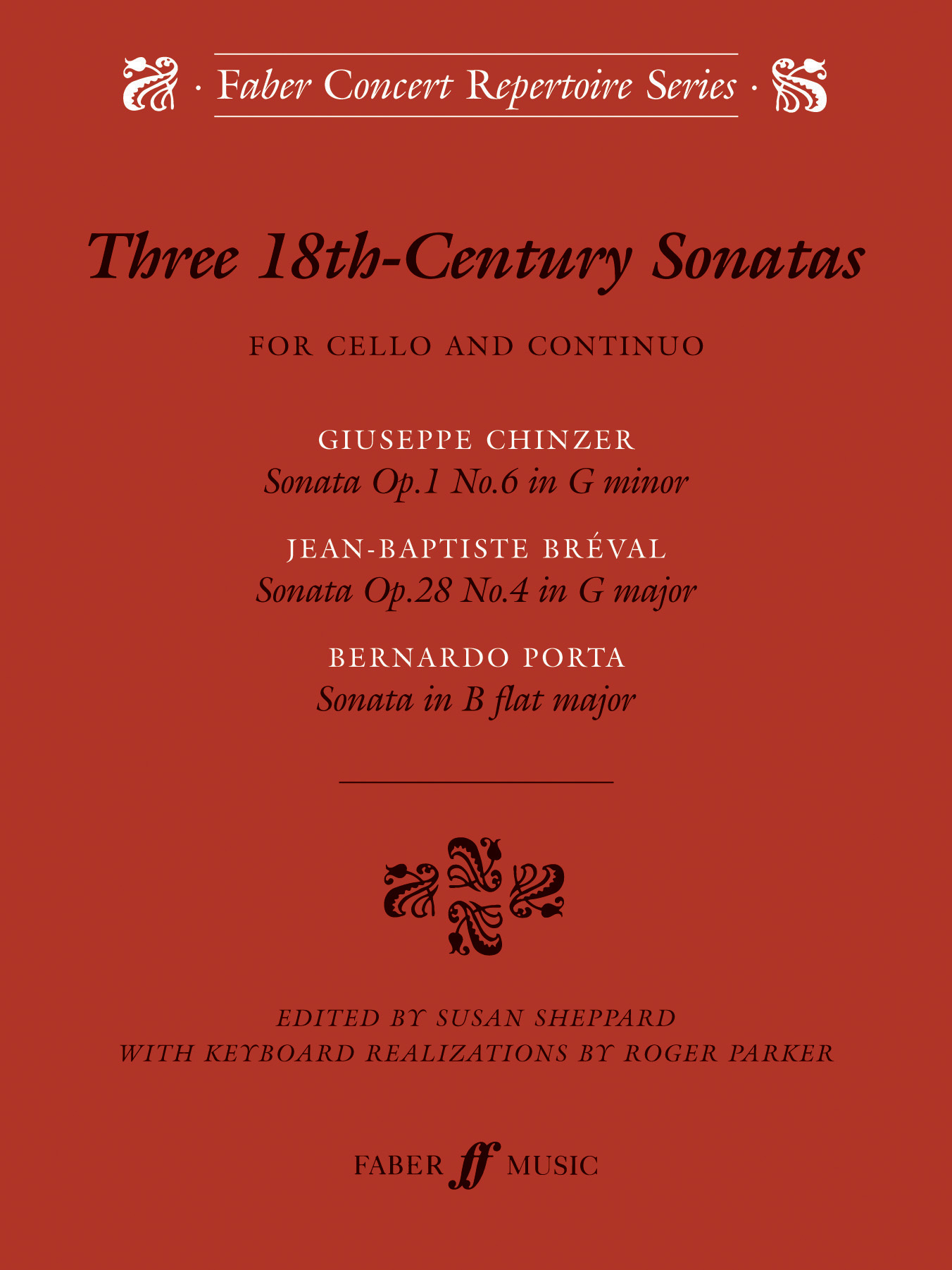 Jean-Baptiste Breval Chinzer: Three 18th-Century Sonatas: Cello: Instrumental