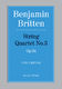 Benjamin Britten: String Quartet No. 3 Op. 94: String Quartet: Study Score