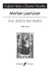 Morten Lauridsen: Ave dulcissima Maria.: TTBB: Vocal Score