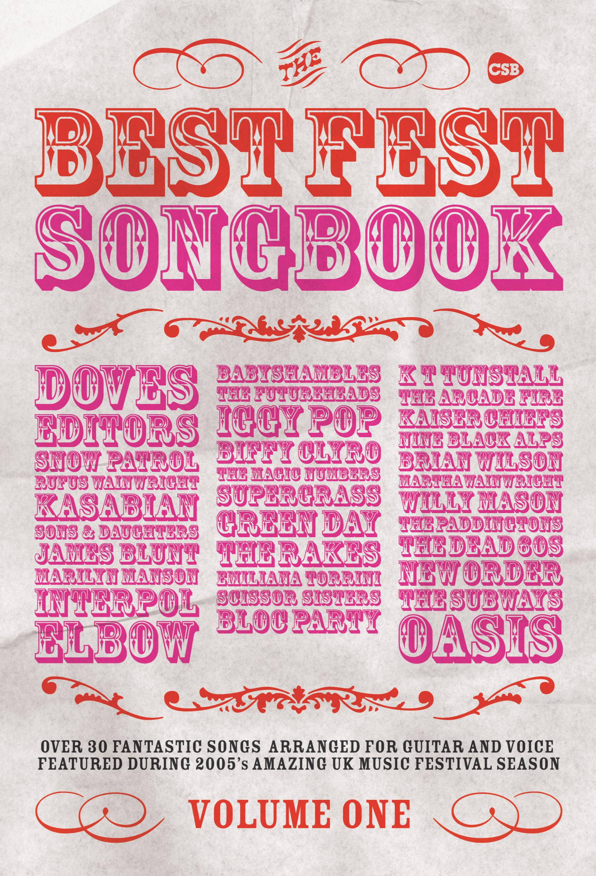 Various: Best Fest Songbook: Piano  Vocal  Guitar: Mixed Songbook