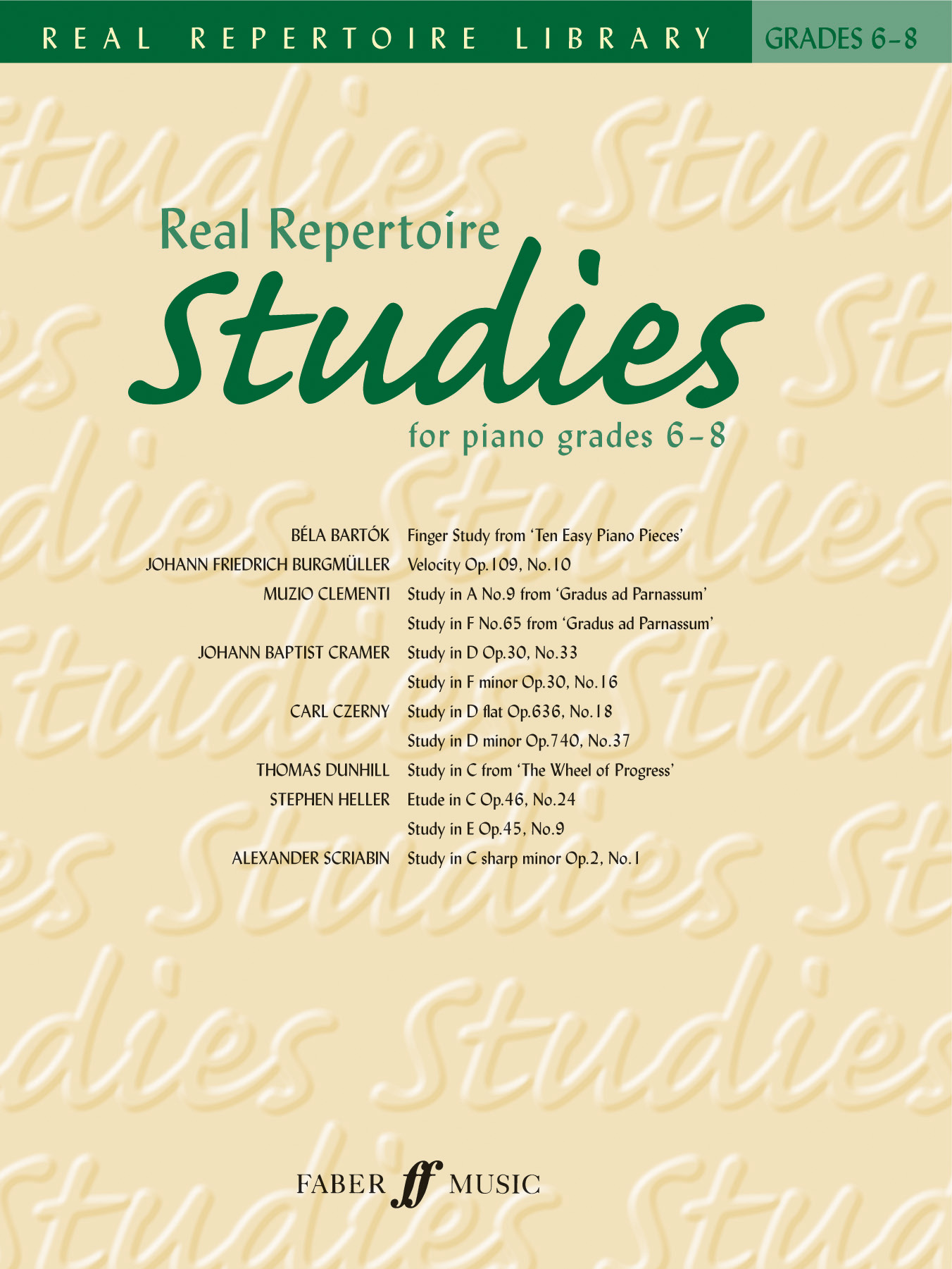 Real Repertoire studies. Grades 6-8: Piano: Instrumental Album