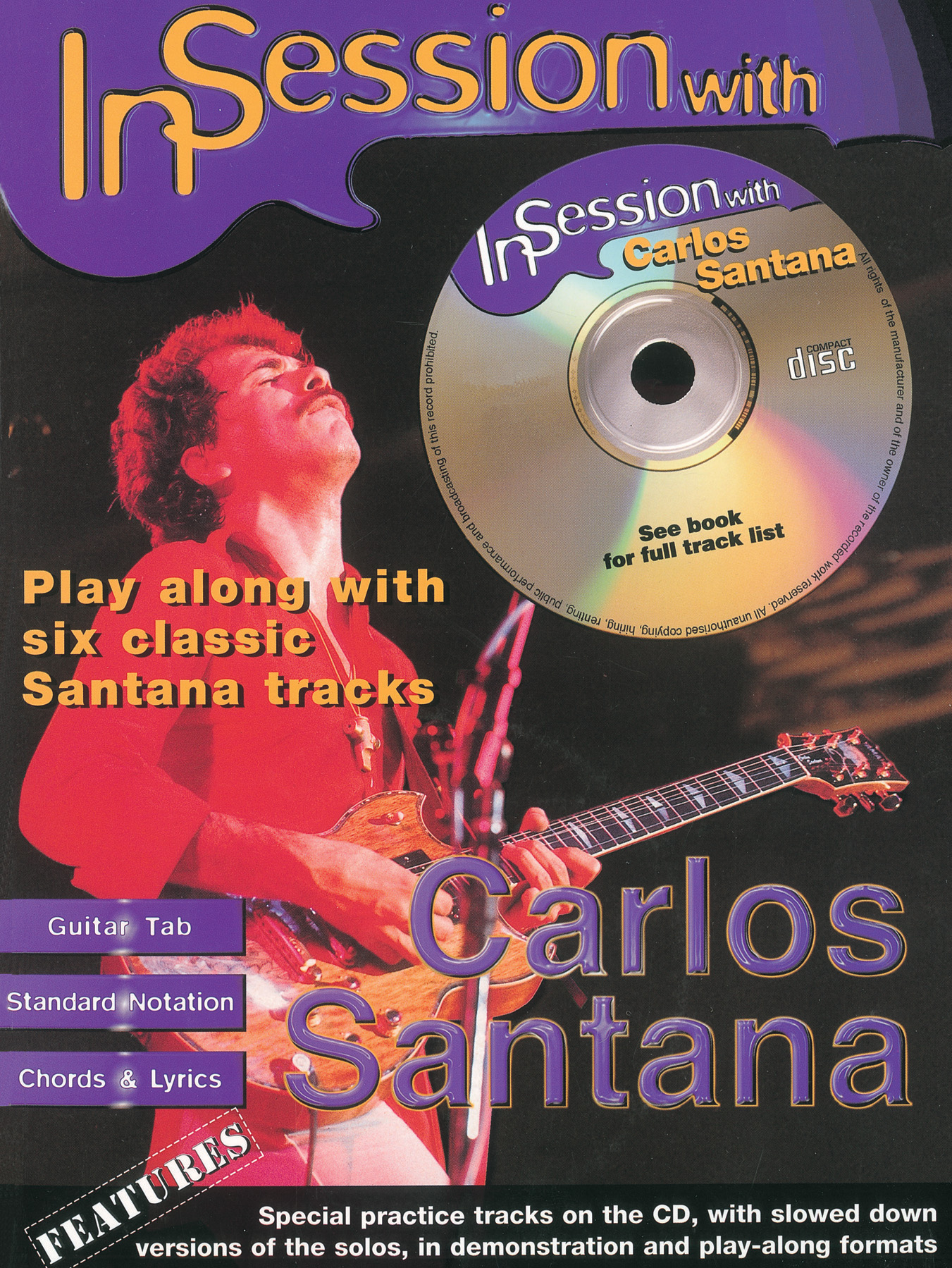 Carlos Santana: In Session with Carlos Santana: Guitar TAB: Instrumental Album