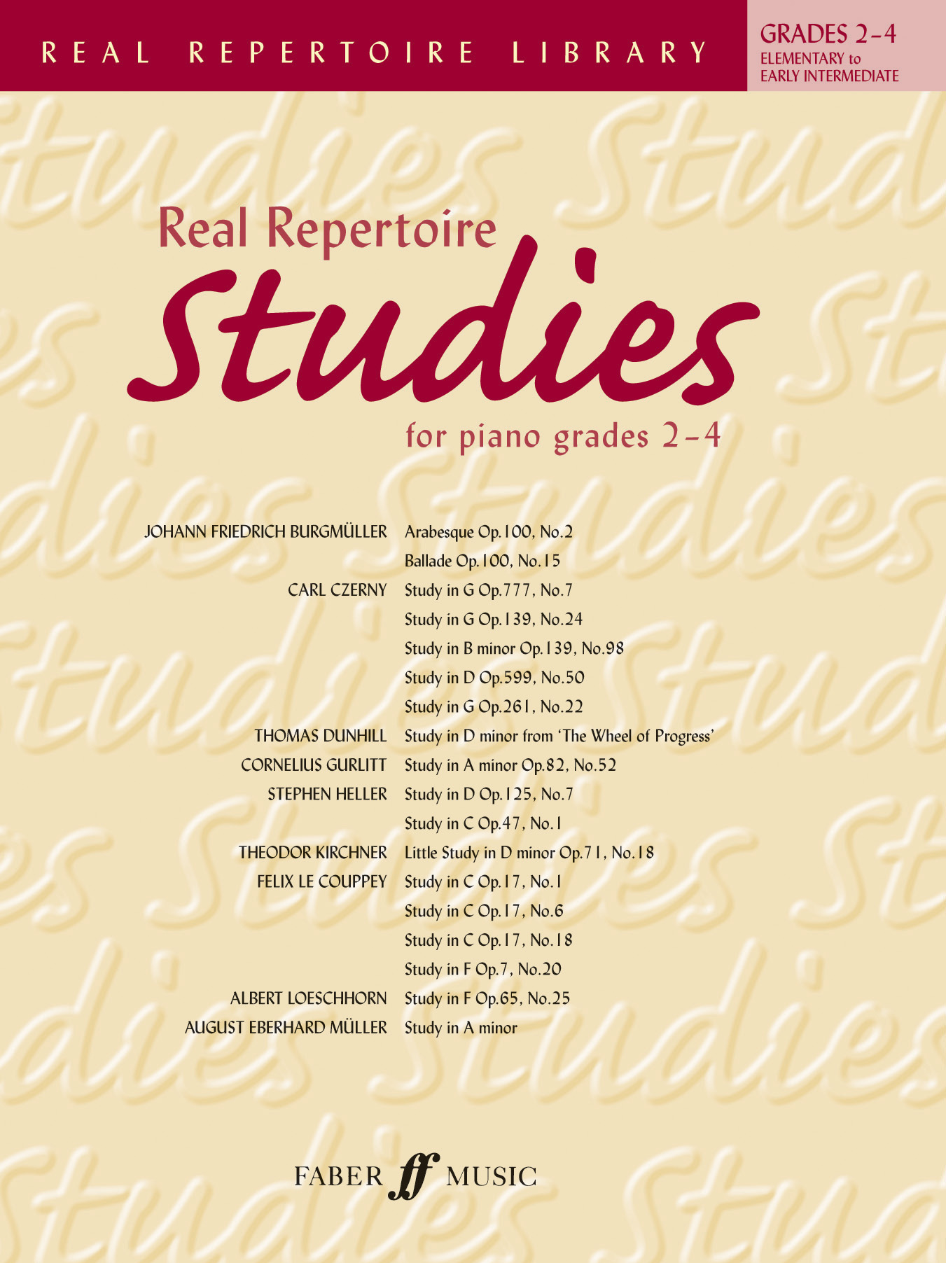 Real Repertoire Studies. Grades 2-4: Piano: Instrumental Album