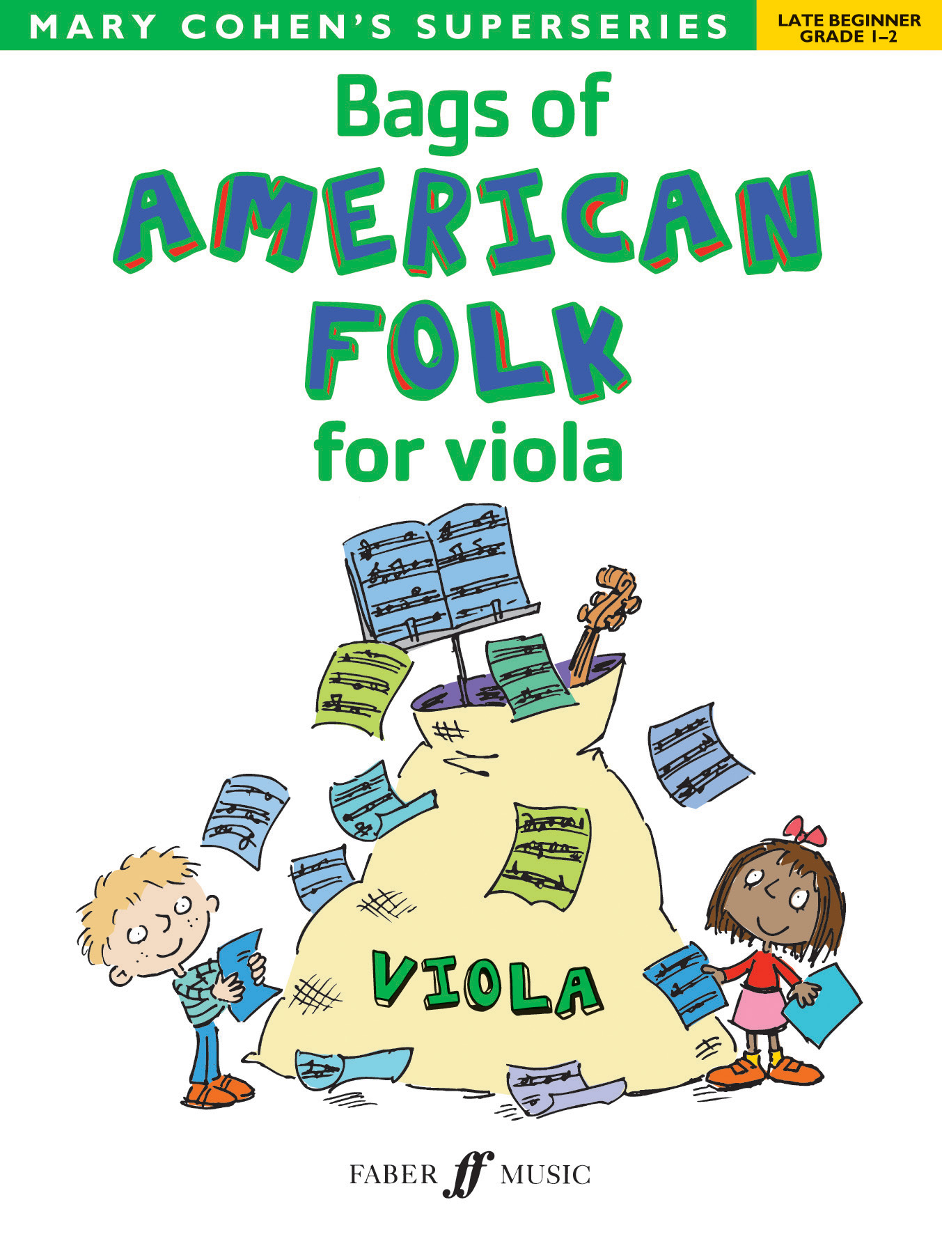 M. Cohen: Bags Of American Folk: Viola: Instrumental Album