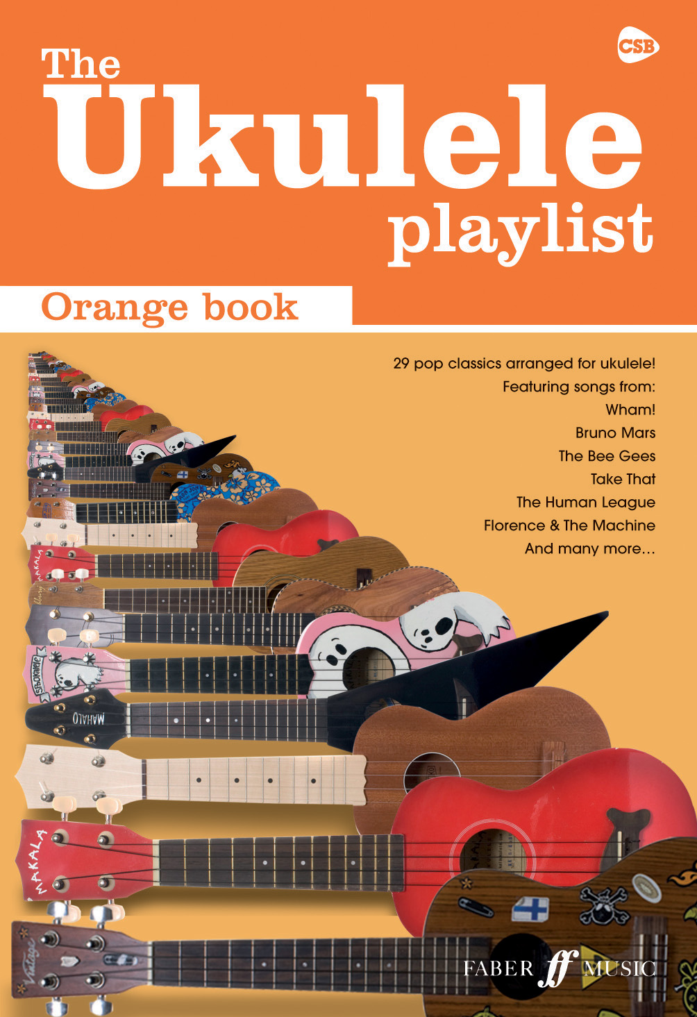 Ukulele Playlist Orange Book: Ukulele: Mixed Songbook