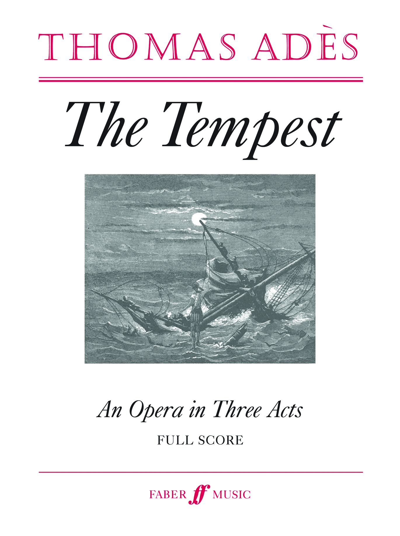 Thomas Ads: The Tempest: Orchestra