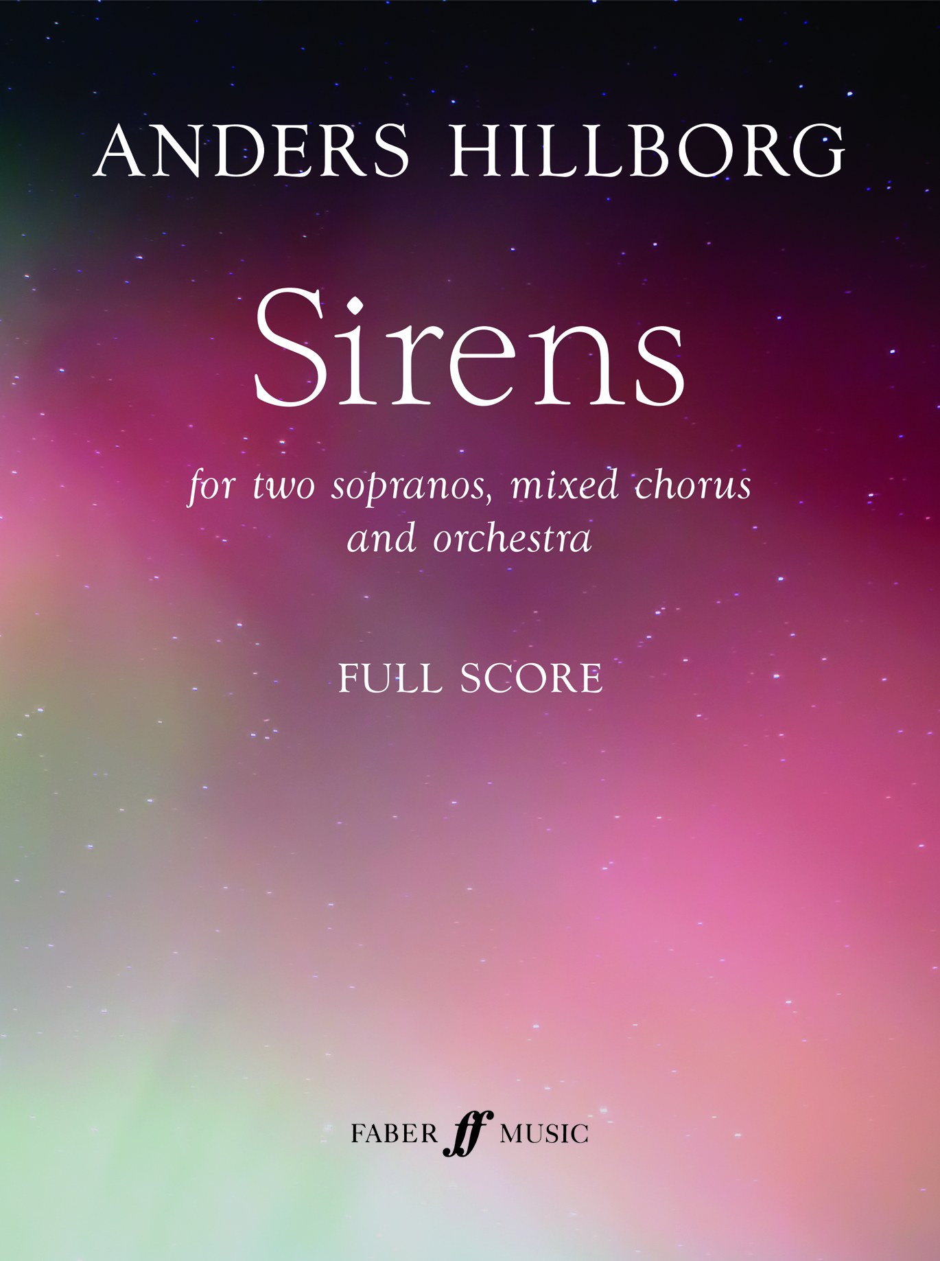 Anders Hillborg: Sirens: Voice: Score