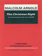 Malcolm Arnold: This Christmas Night.: SATB: Vocal Score
