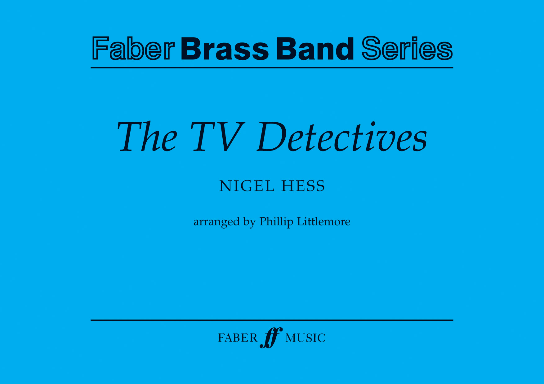 Nigel Hess: The TV Detectives: Brass Band: Score and Parts