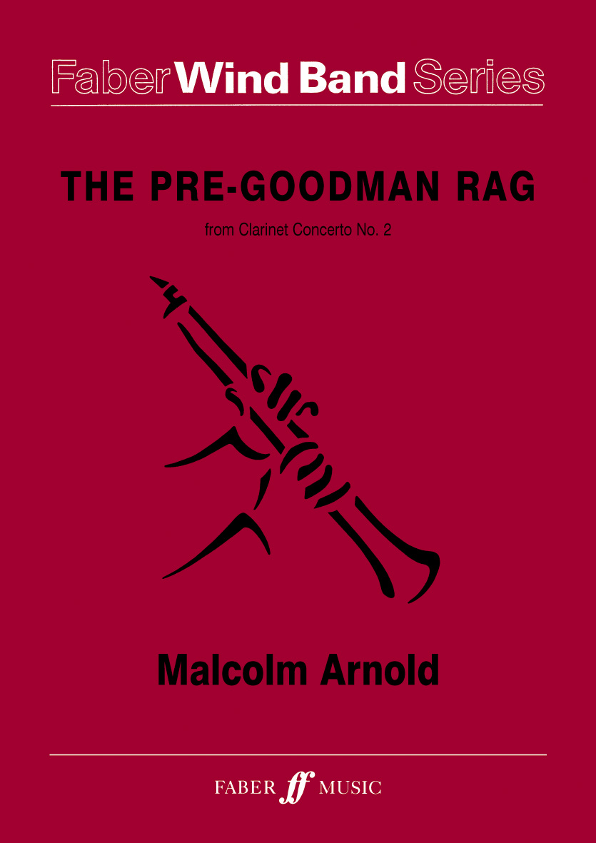 Malcolm Arnold: Pre-Goodman Rag. Wind band: Concert Band: Score and Parts