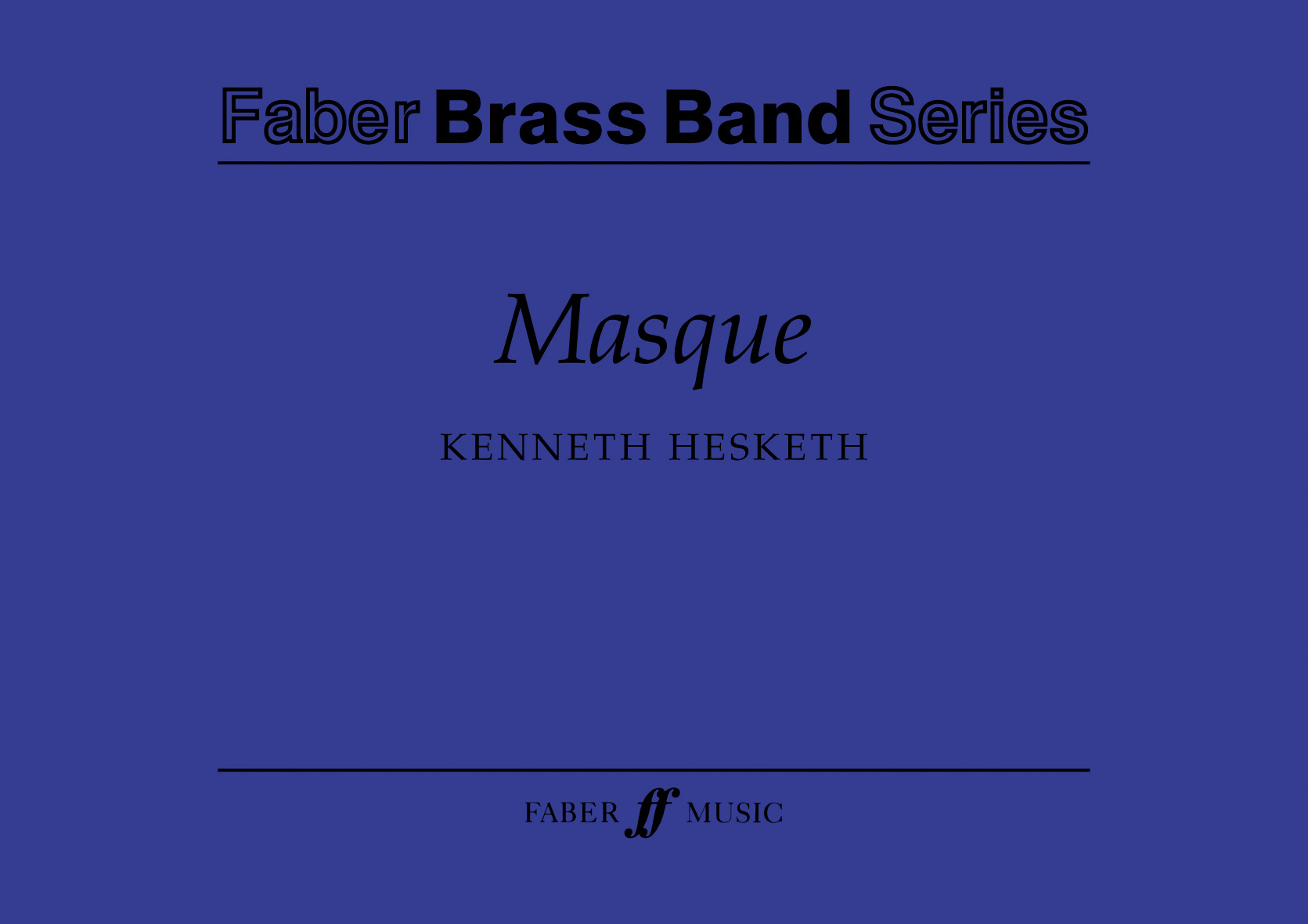 Kenneth Hesketh: Masque.: Brass Band: Score