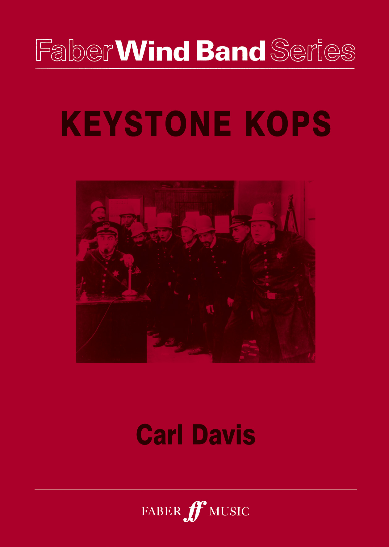 Carl David: Keystone Kops. Wind band: Concert Band