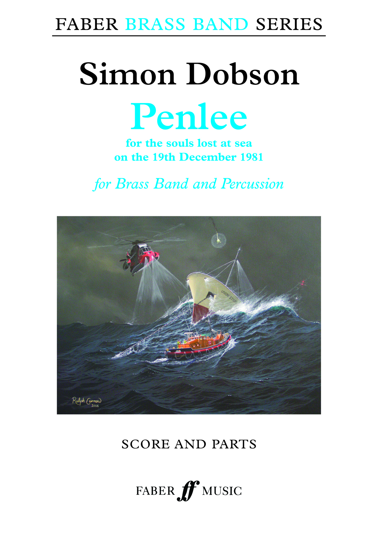 Simon Dobson: Penlee: Brass Band: Score and Parts