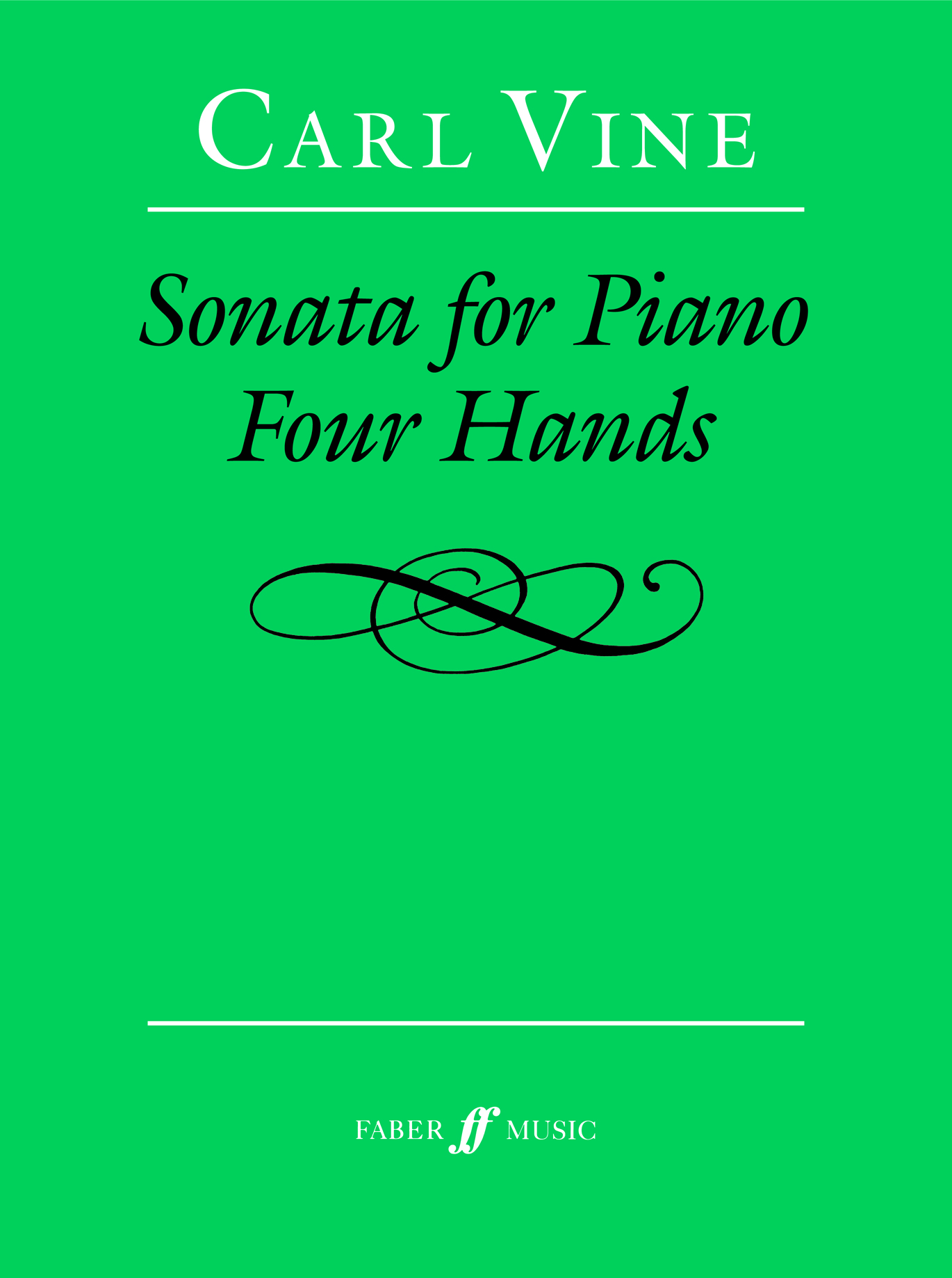 Carl Vine: Sonata for Piano Four Hands: Piano Duet: Instrumental Work