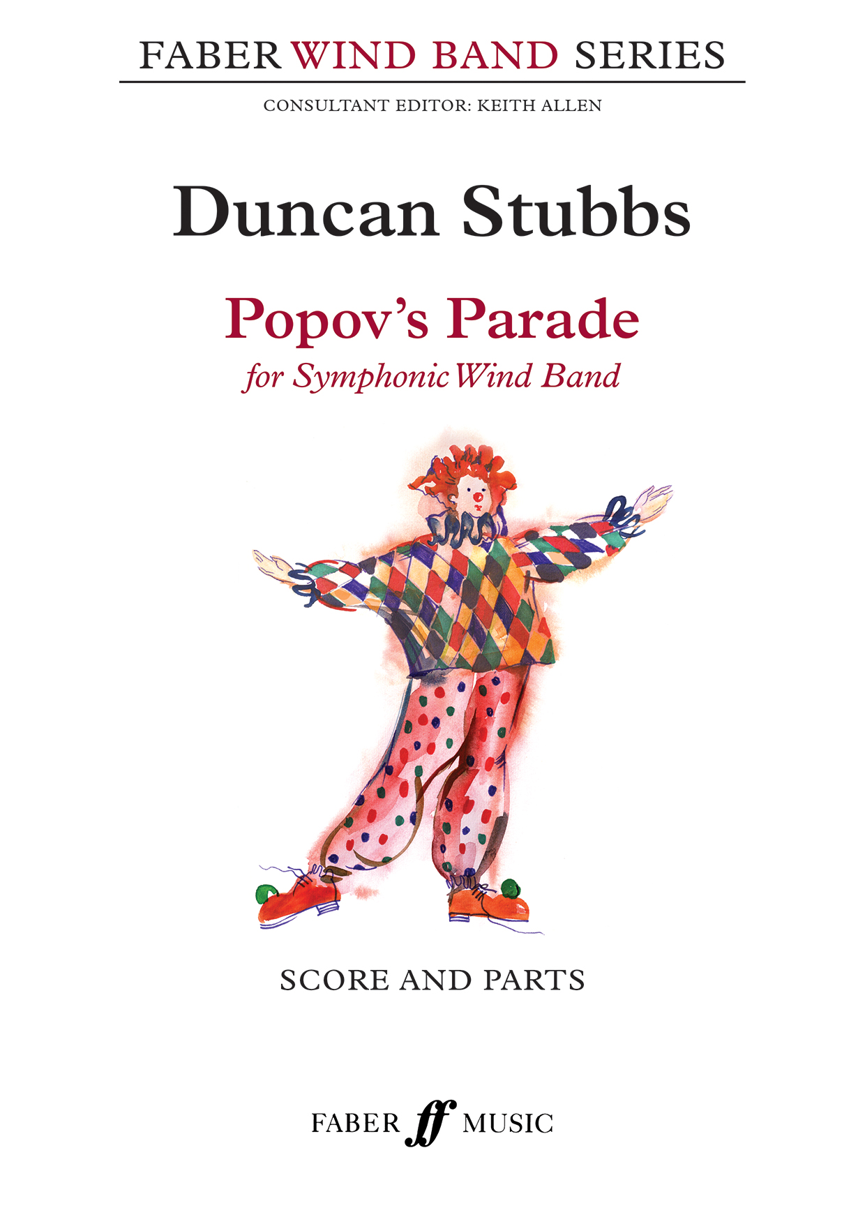Duncan Stubbs: Popov's Parade: Concert Band: Score and Parts
