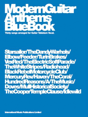 Various: Modern Guitar Anthems Blue Book: Guitar TAB: Mixed Songbook