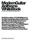 Various: Modern Guitar Anthems. White Book: Guitar TAB: Mixed Songbook