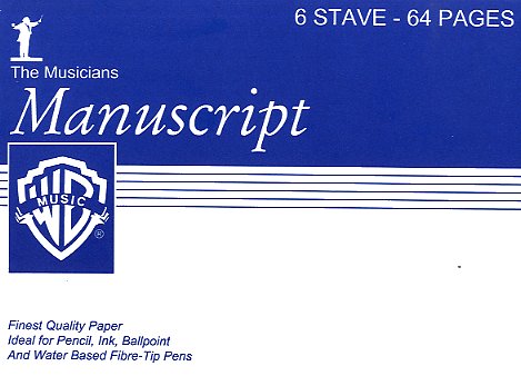 Manuscript A5 6-Stave 64Pp: Stationery