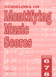 H.S. Yong: Guidelines on Identifying Music Scores: Theory