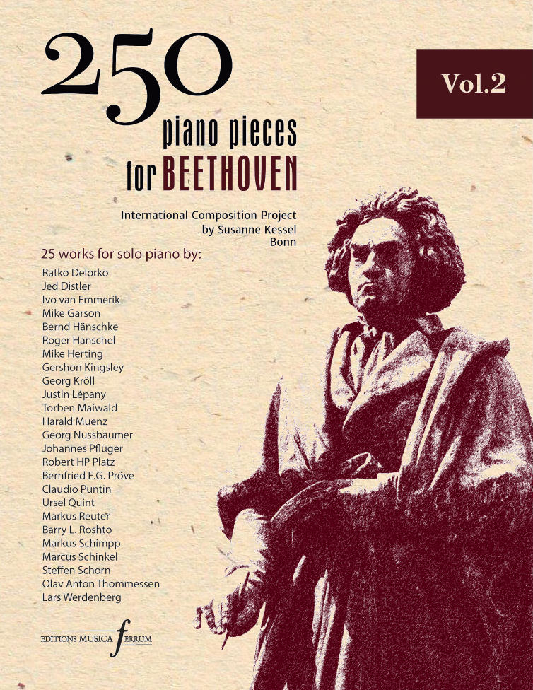 Susanne Kessel: 250 Piano Pieces For Beethoven - Vol. 2: Piano: Instrumental