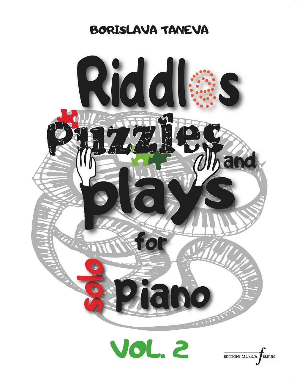 Borislava Taneva: Riddles  puzzles and plays vol. 2: Piano: Instrumental