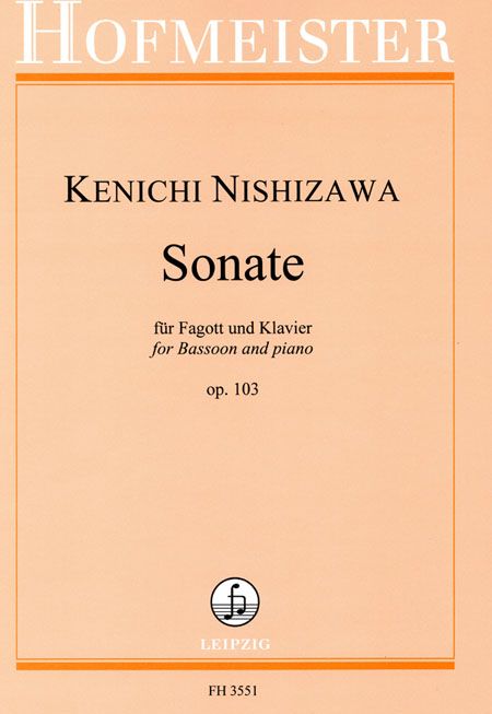 Kenichi Nishizawa: Sonate: Bassoon and Accomp.: Instrumental Work