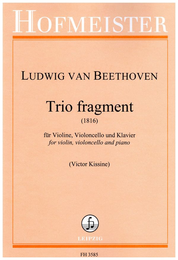 Ludwig van Beethoven: Trio Fragment: Chamber Ensemble: Score & Parts