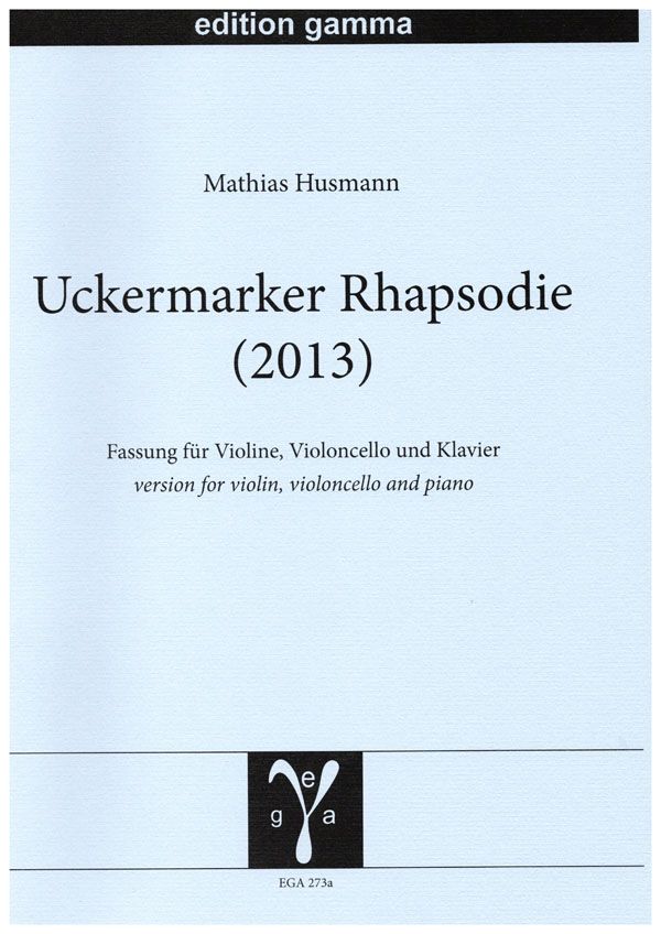 Mathias Husmann: Uckermarker Rhapsodie: Chamber Ensemble: Score & Parts