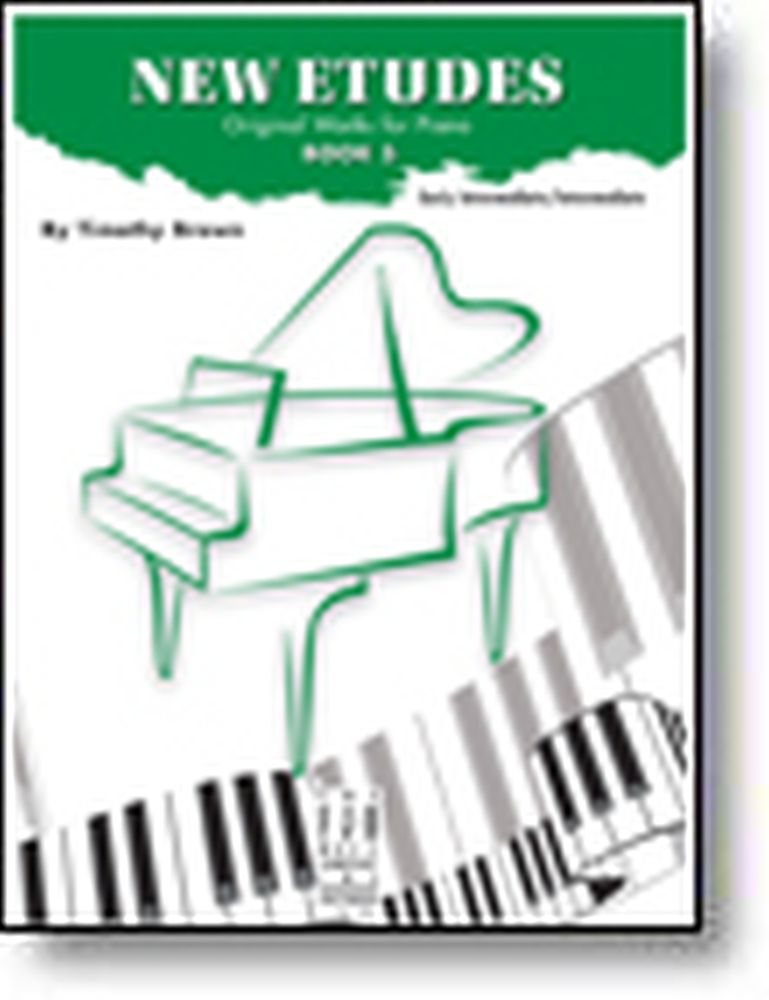 Timothy Brown: New Etudes Book 3: Piano: Study