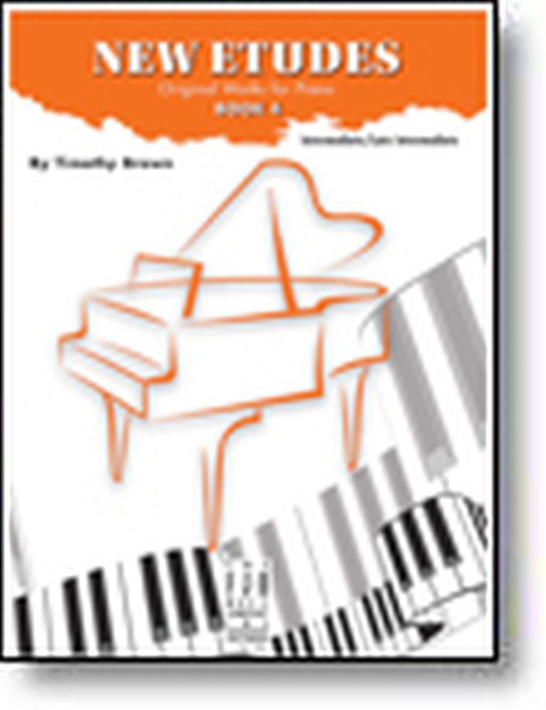 Timothy Brown: New Etudes Book 4: Piano: Study