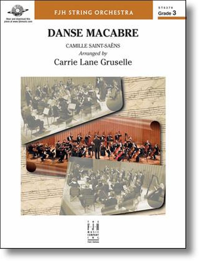 Camille Saint-Sans: Danse Macabre: String Orchestra: Score and Parts