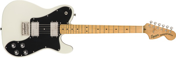 Squier Classic Vibe \'70s Telecaster Deluxe White: Electric Guitar