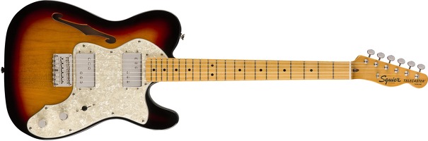 Squier Classic Vibe \'70s Telecaster Thinline: Electric Guitar