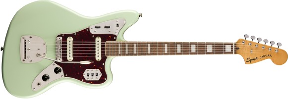 Squier Classic Vibe \'70s Jaguar Green: Electric Guitar