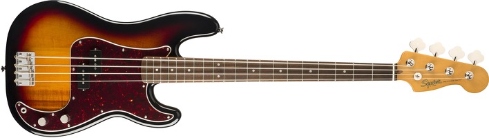 Squier Classic Vibe \'60s Precision Sunburst: Bass Guitar