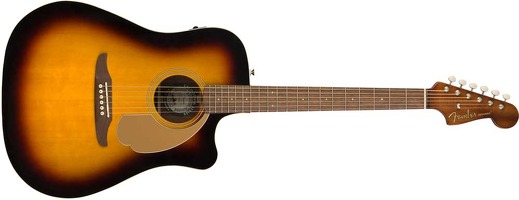 Redondo Player Sunburst Electro Acoustic: Acoustic Guitar