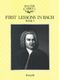 Johann Sebastian Bach Walter Carroll: First Lessons In Bach - Book Two: Piano: