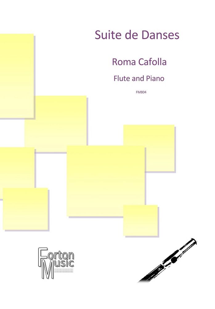 Roma Cafolla: Suite de Danses: Flute & Piano: Score and Part