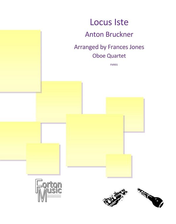 Anton Bruckner: Locus Iste: Woodwind Ensemble: Score and Parts