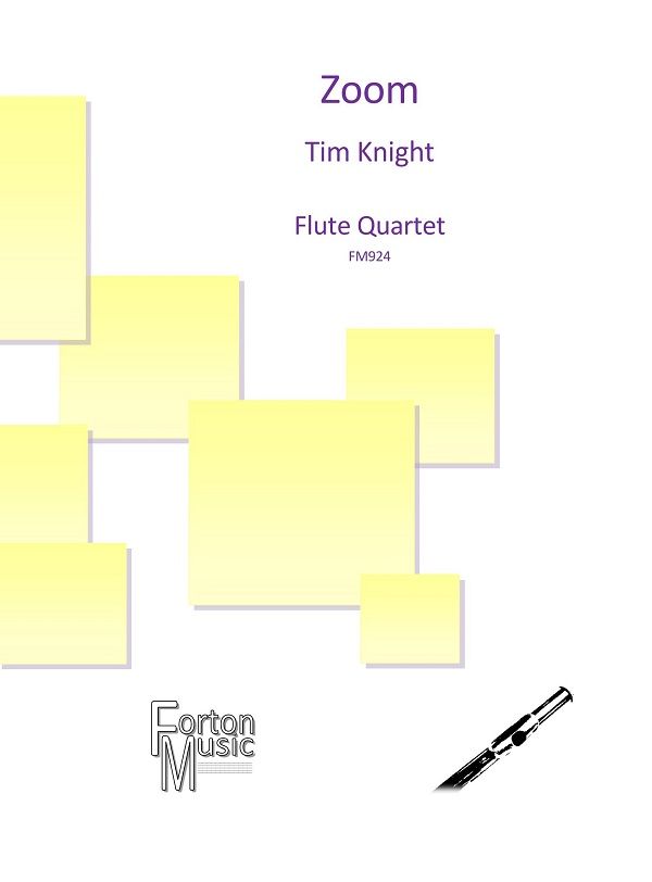 Tim Knight: Zoom: Flute Ensemble: Score and Parts