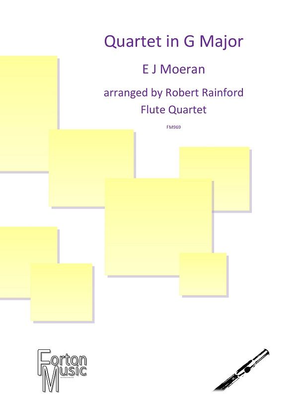 Ernest Moeran: Quartet in G major: Woodwind Ensemble: Score & Parts