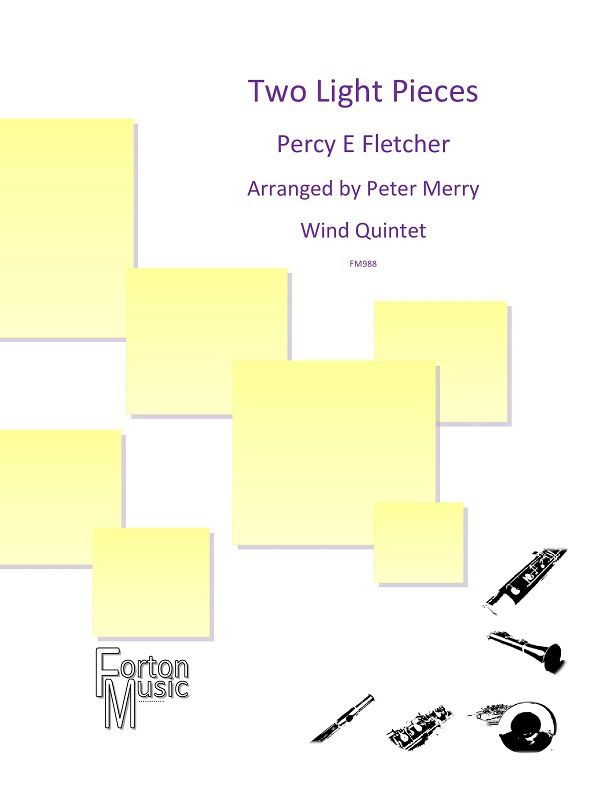 Percy Fletcher: Two Light Pieces: Wind Ensemble: Score & Parts